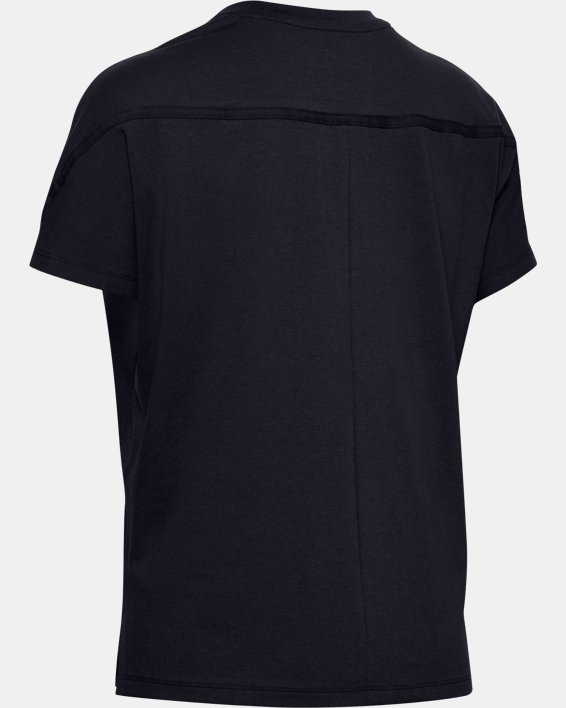 Women's UA Lighter Longer Graphic T-Shirt, Black, pdpMainDesktop image number 5